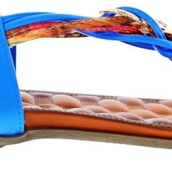 Patrizia Womens Gadelina Lightweight Summer T-Strap Sandals