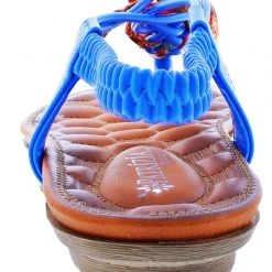 Patrizia Womens Gadelina Lightweight Summer T-Strap Sandals