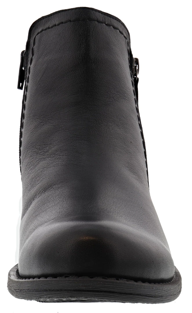 Spring Step Women Side Zipper Leather Booties Oziel 2 Spring Step Women Side Zipper Leather Booties Oziel