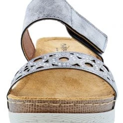 Flexus Women's Kalmia Comfortable Hook & Loop Slide Sandals Womens