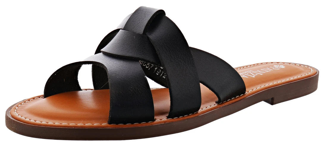 Patrizia Desert Flat Slide Sandals Women 13 Patrizia Desert Flat Slide Sandals Women