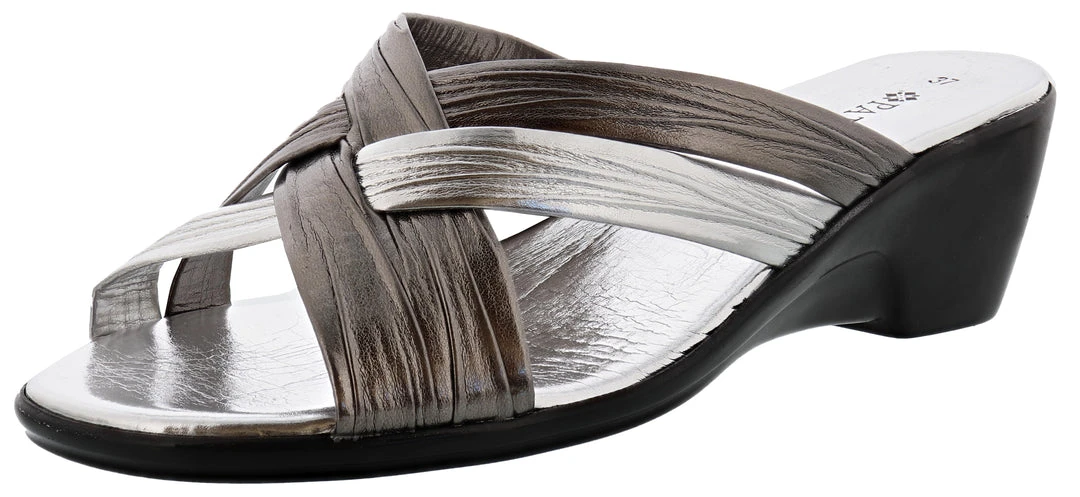 Patrizia Apricot Slide Sandals Women 1 Patrizia Apricot Slide Sandals Women