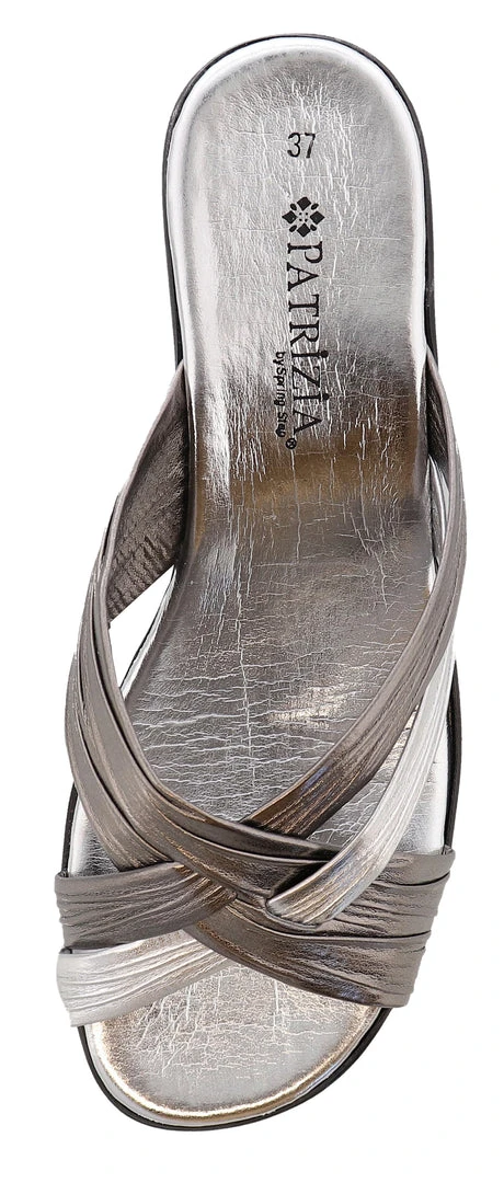 Patrizia Apricot Slide Sandals Women 6 Patrizia Apricot Slide Sandals Women