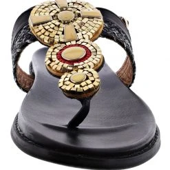 Patrizia Women's Zinzibar Adjustable Back Strapped Thong Sandals 7 Patrizia Women's Zinzibar Adjustable Back Strapped Thong Sandals