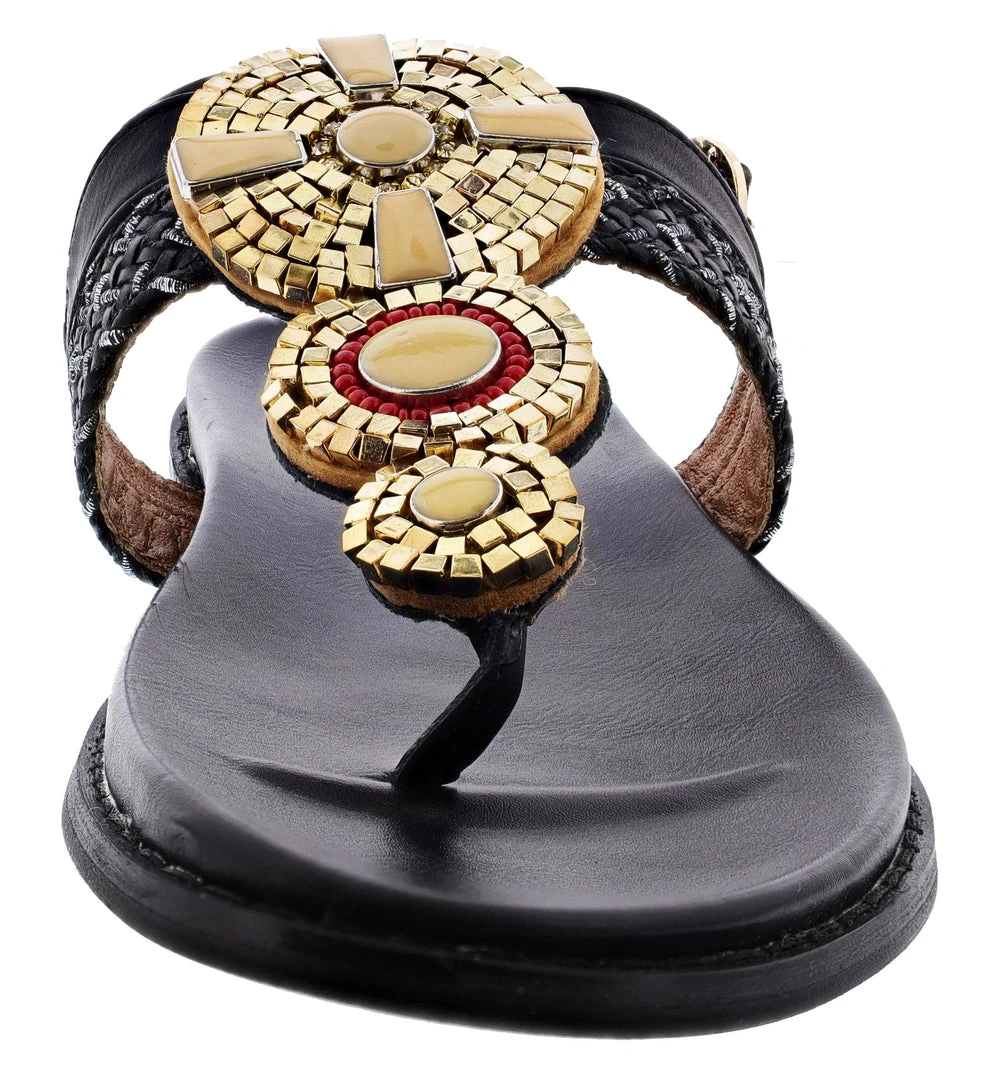 Patrizia Women's Zinzibar Adjustable Back Strapped Thong Sandals 3 Patrizia Women's Zinzibar Adjustable Back Strapped Thong Sandals