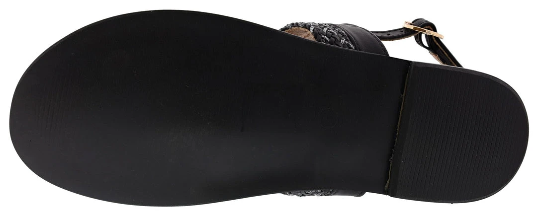 Patrizia Women's Zinzibar Adjustable Back Strapped Thong Sandals 5 Patrizia Women's Zinzibar Adjustable Back Strapped Thong Sandals