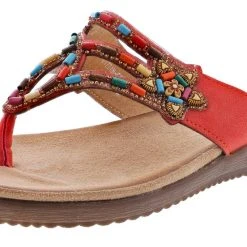 Patrizia Women's Vizzan Embroidered Thong Sandals