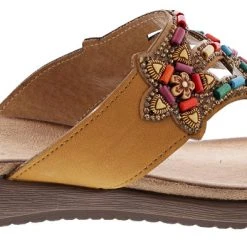 Patrizia Women's Vizzan Embroidered Thong Sandals