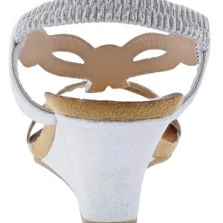 Patrizia Women's Shinning T-Strap Wedge Sandals