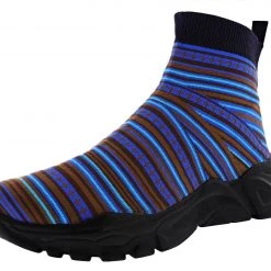 CUZ Men's Sock Style High Top Sneakers Aztec Print