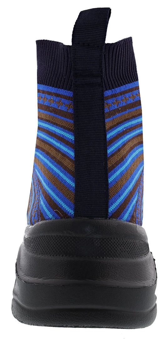 CUZ Men's Sock Style High Top Sneakers Aztec Print 4 CUZ Men's Sock Style High Top Sneakers Aztec Print
