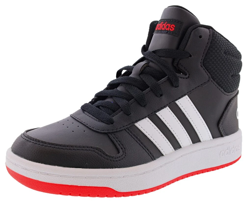 Adidas Hoops 2.0 Mid Kids Basketball Shoes 6 Adidas Hoops 2.0 Mid Kids Basketball Shoes