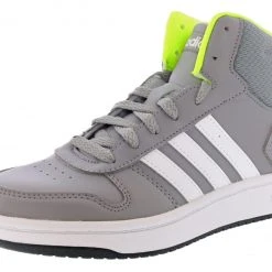 Adidas Hoops 2.0 Mid Kids Basketball Shoes