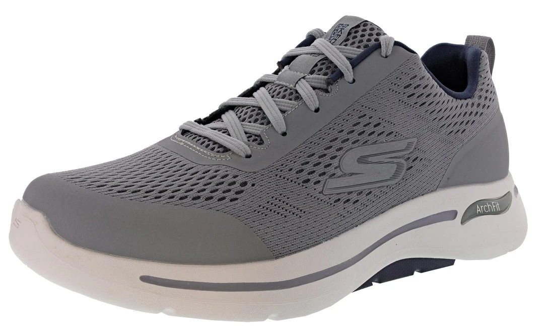 Skechers Men's Go Walk Arch Fit Idyllic 4E Wide Walking Shoes 1 Skechers Men's Go Walk Arch Fit Idyllic 4E Wide Walking Shoes