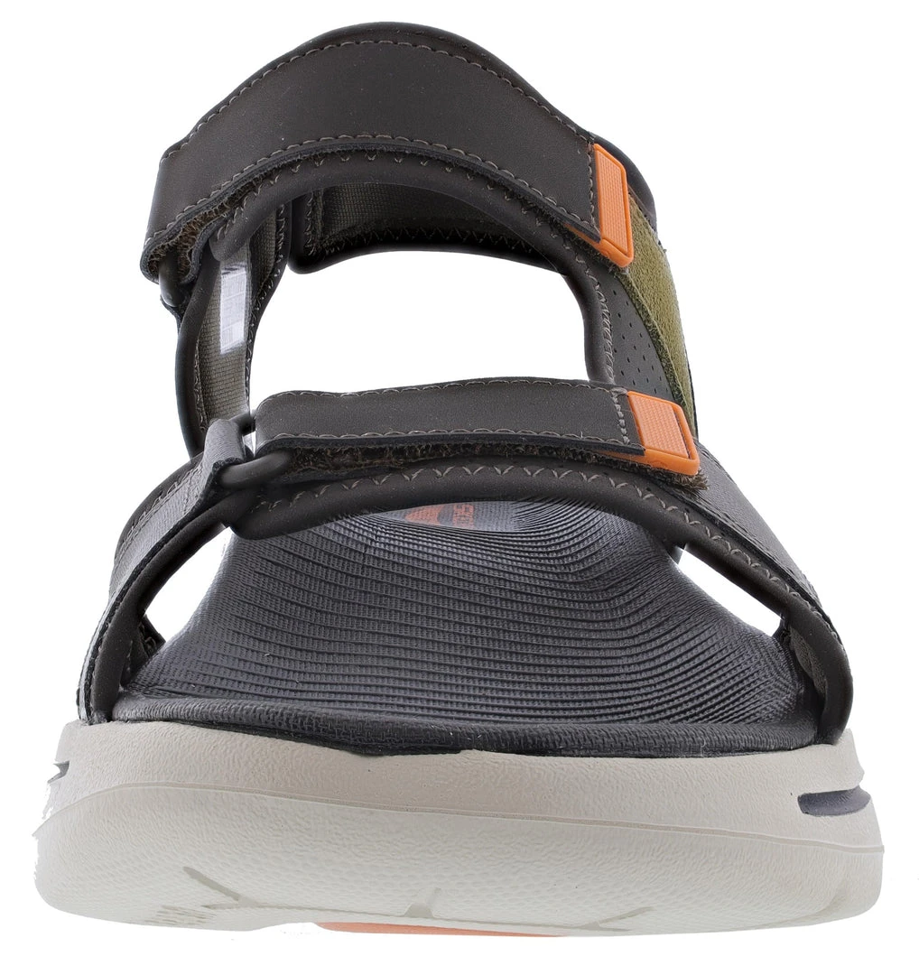 Skechers Men's Go Walk Arch Fit Sandal Mission Hook & Loop Strap Sandals 7 Skechers Men's Go Walk Arch Fit Sandal Mission Hook & Loop Strap Sandals