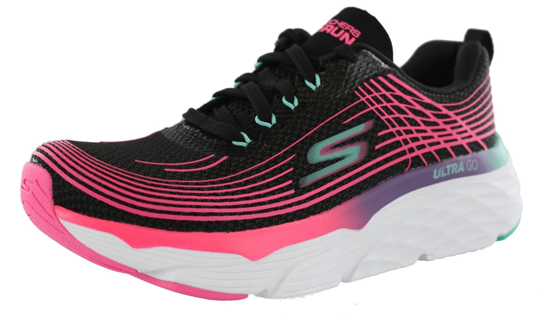 Skechers Women's Max Cushioning Elite Brilliant Running Shoes 1 Skechers Women's Max Cushioning Elite Brilliant Running Shoes