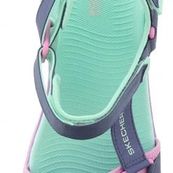 Skechers Women’s Lightweight Wedge Sandals Max Cushioning Swag
