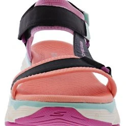 Skechers Women’s Lightweight Wedge Sandals Max Cushioning Swag