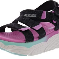 Skechers Women’s Lightweight Wedge Sandals Max Cushioning Slay