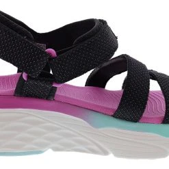 Skechers Women’s Lightweight Wedge Sandals Max Cushioning Slay