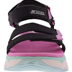 Skechers Women’s Lightweight Wedge Sandals Max Cushioning Slay