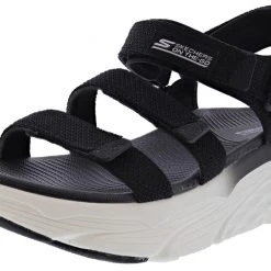 Skechers Women’s Lightweight Wedge Sandals Max Cushioning Slay