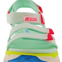 Skechers Women’s Lightweight Wedge Sandals Max Cushioning Slay