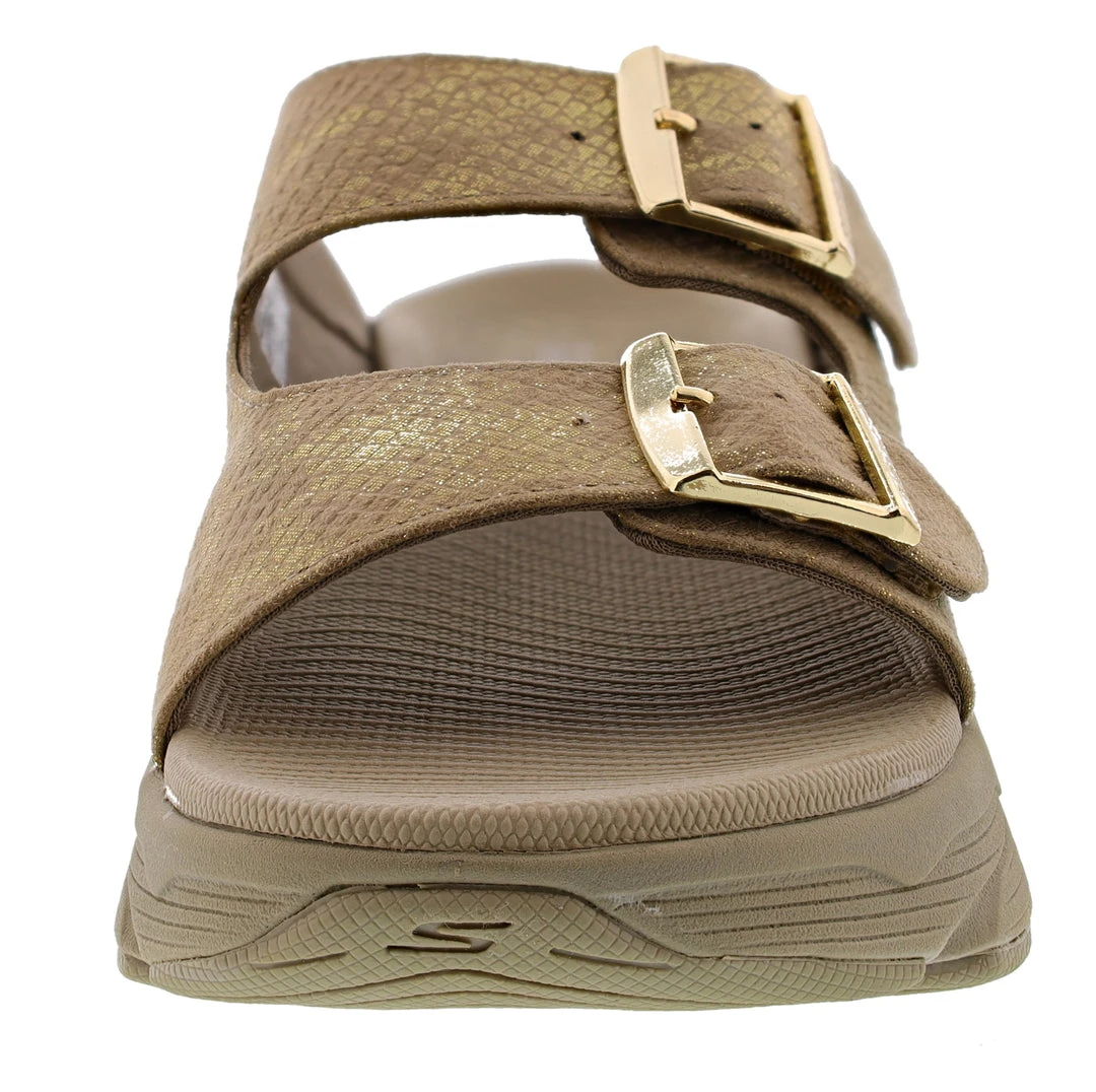 Skechers Women's Max Cushioning Thrive Dual Strap Slip On Sandals 3 Skechers Women's Max Cushioning Thrive Dual Strap Slip On Sandals