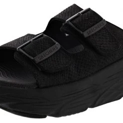Skechers Women's Max Cushioning Thrive Dual Strap Slip On Sandals 15 Skechers Women's Max Cushioning Thrive Dual Strap Slip On Sandals