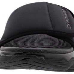 Skechers Women's Max Cushioning Adjustable Strap Slip On Exclusive Sandal