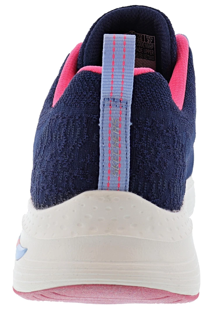 Skechers Women's Arch Fit Comfy Wave Lightweight Walking Shoes 9 Skechers Women's Arch Fit Comfy Wave Lightweight Walking Shoes