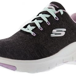 Skechers Women's Arch Fit Comfy Wave Lightweight Walking Shoes