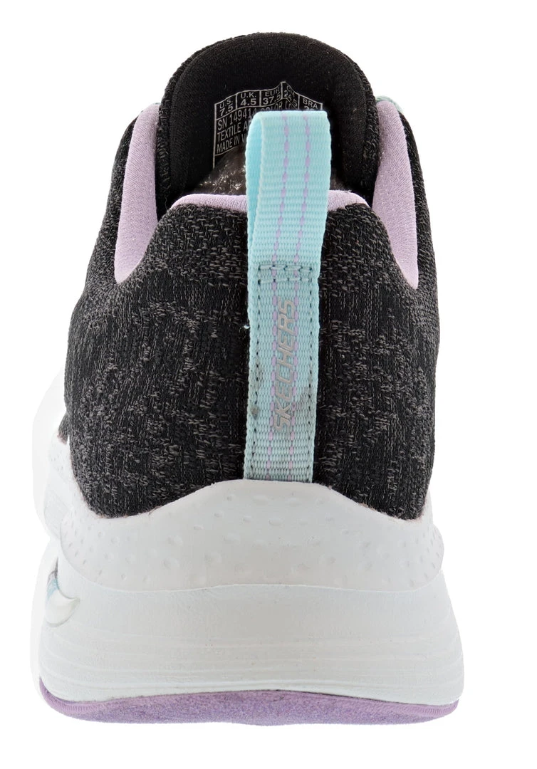 Skechers Women's Arch Fit Comfy Wave Lightweight Walking Shoes 4 Skechers Women's Arch Fit Comfy Wave Lightweight Walking Shoes