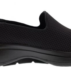 Skechers Women's Lightweight Walking Shoes Wide Width Go Walk Arch Fit- Grateful