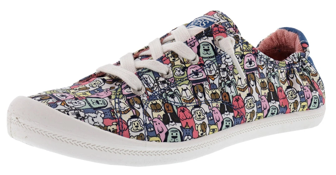 Skechers Women Bobs Beach Bingo Rovers Rally Memory Foam Walking Shoes 1 Skechers Women Bobs Beach Bingo Rovers Rally Memory Foam Walking Shoes