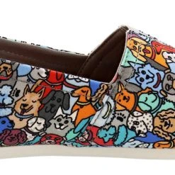 Skechers Women Bobs Plush Woof Party Memory Foam Flats