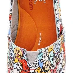 Skechers Women Bobs Plush Woof Party Memory Foam Flats