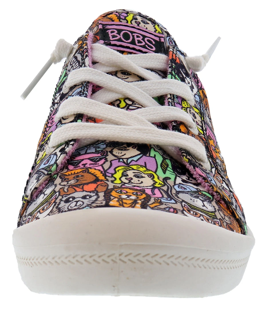 Skechers Women Bobs Beach Bingo Classy Cat Memory Foam Walking Shoes 3 Skechers Women Bobs Beach Bingo Classy Cat Memory Foam Walking Shoes
