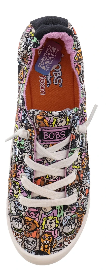Skechers Women Bobs Beach Bingo Classy Cat Memory Foam Walking Shoes 6 Skechers Women Bobs Beach Bingo Classy Cat Memory Foam Walking Shoes