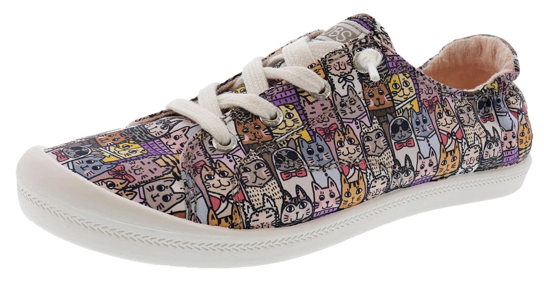 Skechers Women Bobs Beach Bingo Kitty Cruiser Memory Foam Walking Shoes 1 Skechers Women Bobs Beach Bingo Kitty Cruiser Memory Foam Walking Shoes