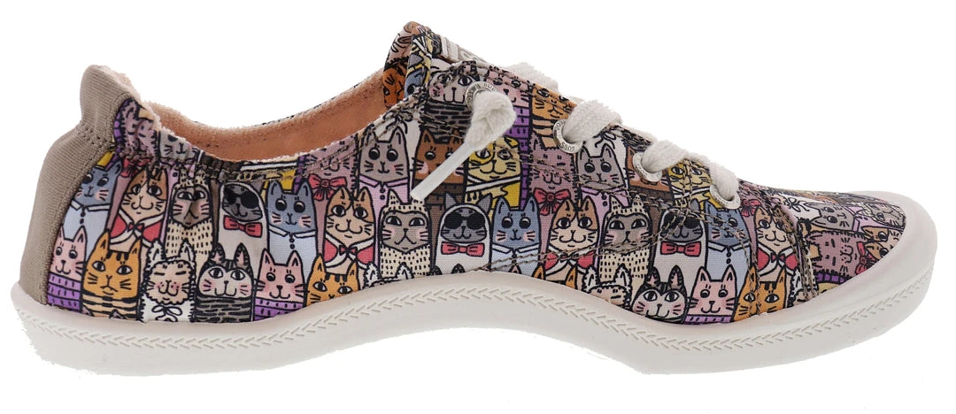 Skechers Women Bobs Beach Bingo Kitty Cruiser Memory Foam Walking Shoes 2 Skechers Women Bobs Beach Bingo Kitty Cruiser Memory Foam Walking Shoes