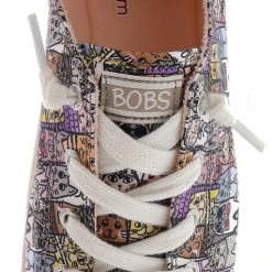 Skechers Women Bobs Beach Bingo Kitty Cruiser Memory Foam Walking Shoes 11 Skechers Women Bobs Beach Bingo Kitty Cruiser Memory Foam Walking Shoes
