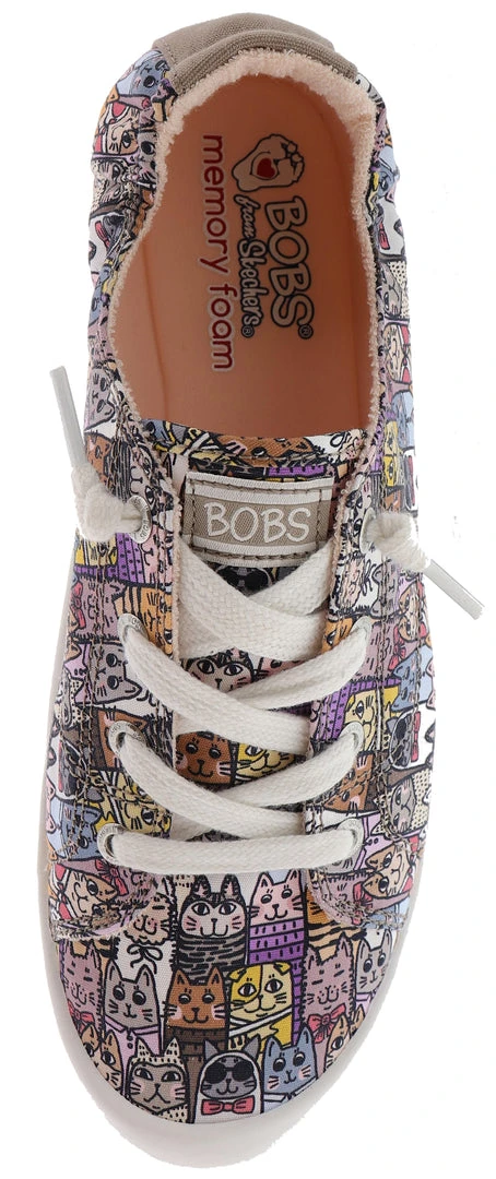 Skechers Women Bobs Beach Bingo Kitty Cruiser Memory Foam Walking Shoes 6 Skechers Women Bobs Beach Bingo Kitty Cruiser Memory Foam Walking Shoes