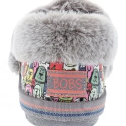 Skechers Bobs Women's Too Cozy- Snuggle Rovers Memory Foam Slippers