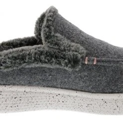 Skechers Women's Bobs Skipper Wild Wooly Memory Foam Slip On Slippers