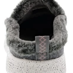 Skechers Women's Bobs Skipper Wild Wooly Memory Foam Slip On Slippers