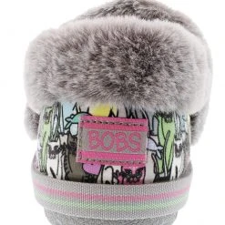 Skechers Bobs Women's Too Cozy Kitten Gloves Memory Foam Slippers