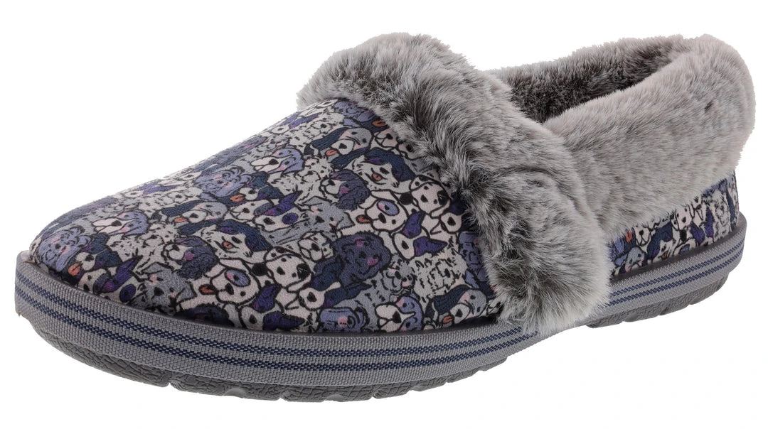 Skechers Bobs Women's Too Cozy Woof Lodge Memory Foam Slippers Skechers Bobs Women's Too Cozy Woof Lodge Memory Foam Slippers