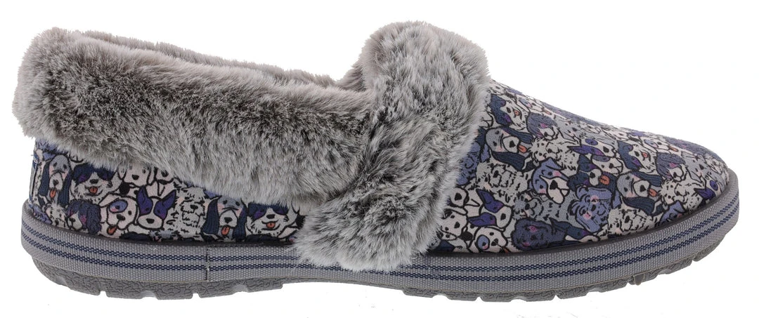 Skechers Bobs Women's Too Cozy Woof Lodge Memory Foam Slippers Skechers Bobs Women's Too Cozy Woof Lodge Memory Foam Slippers