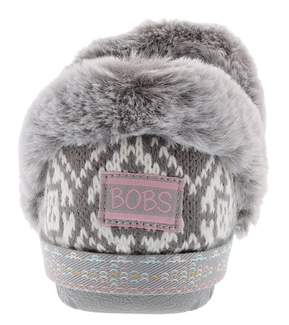 Skechers Women's Bobs Too Cozy-Deco Drifter Memory Foam Slippers 4 Skechers Women's Bobs Too Cozy-Deco Drifter Memory Foam Slippers